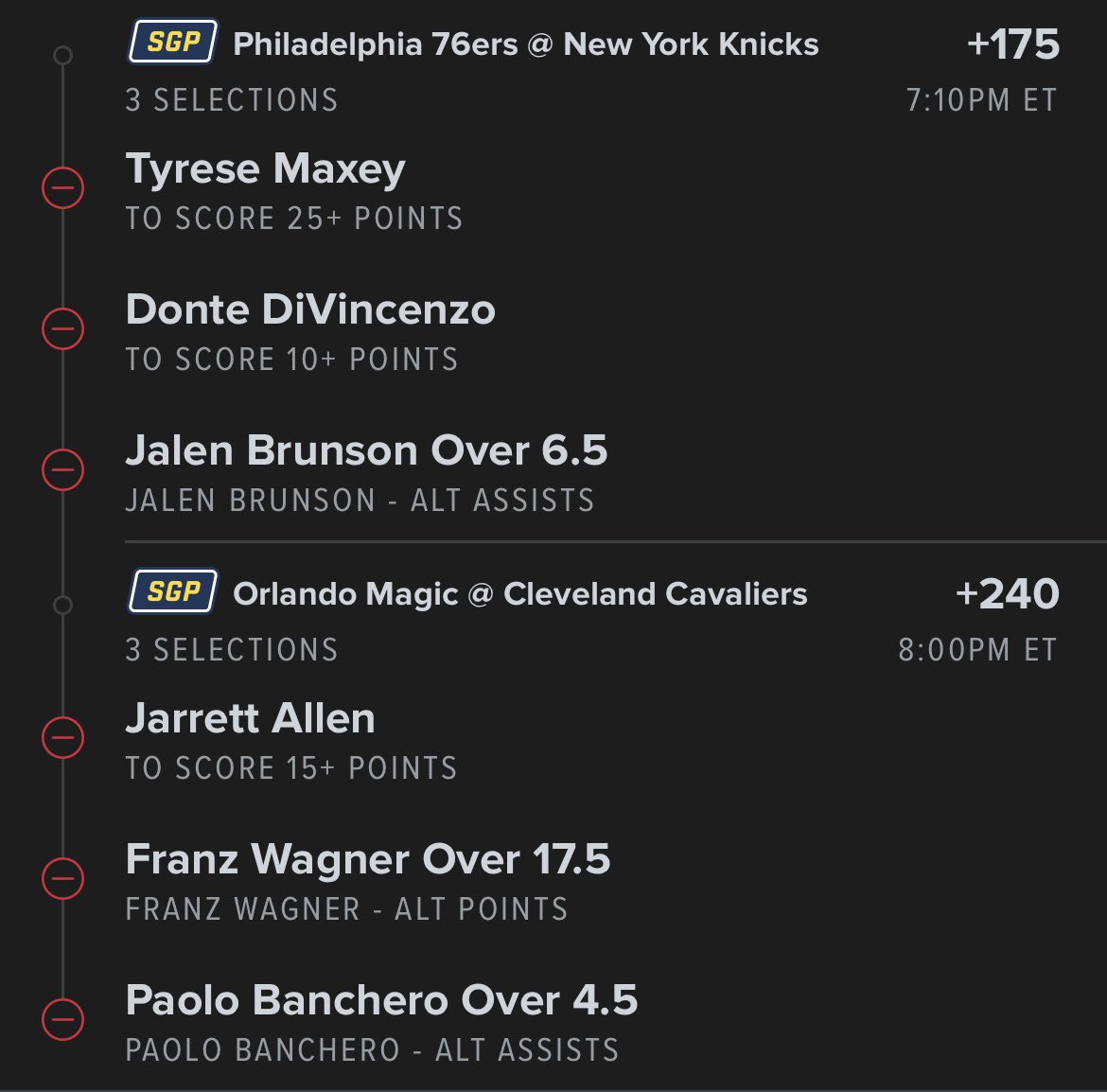 +836 #NBA PLAYOFF PARLAY 🔥

#GamblingX