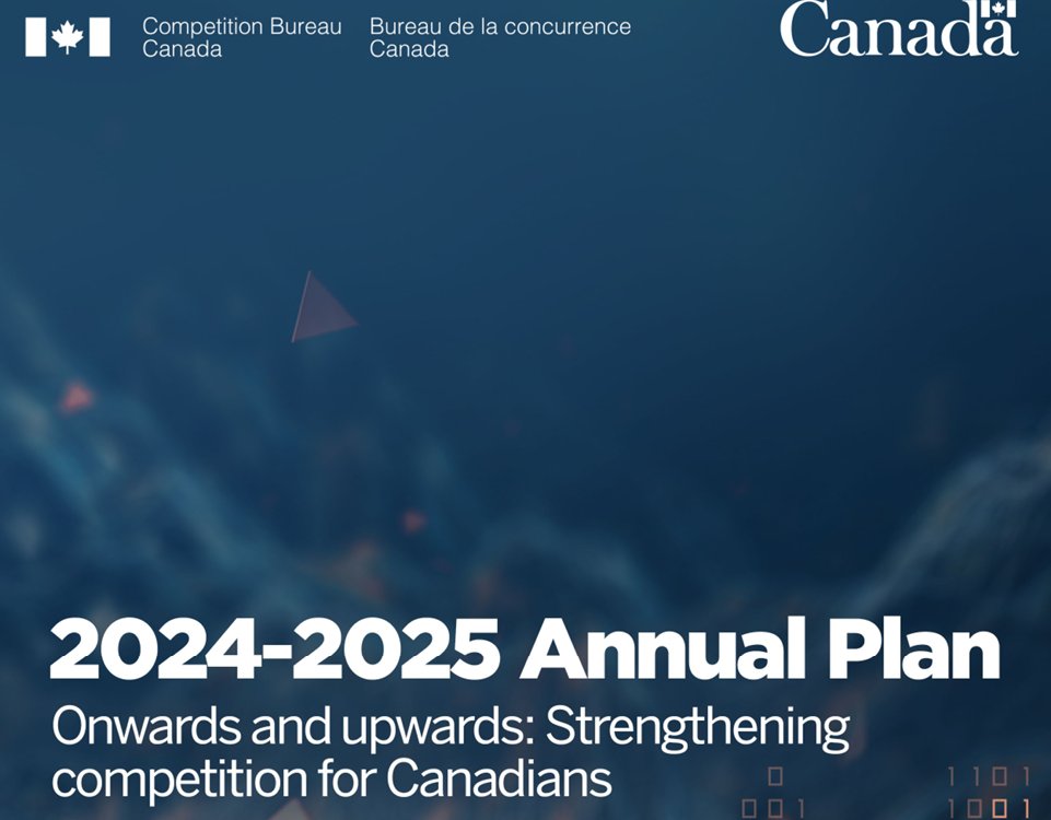 Enjoyed reading @CompBureau's 2024-2025 annual plan named 'Onwards and Upwards: Strengthening Competition for Canadians', published today. With new legislative tools at their disposal, the strategic vision is more ambitious than ever. 🧵