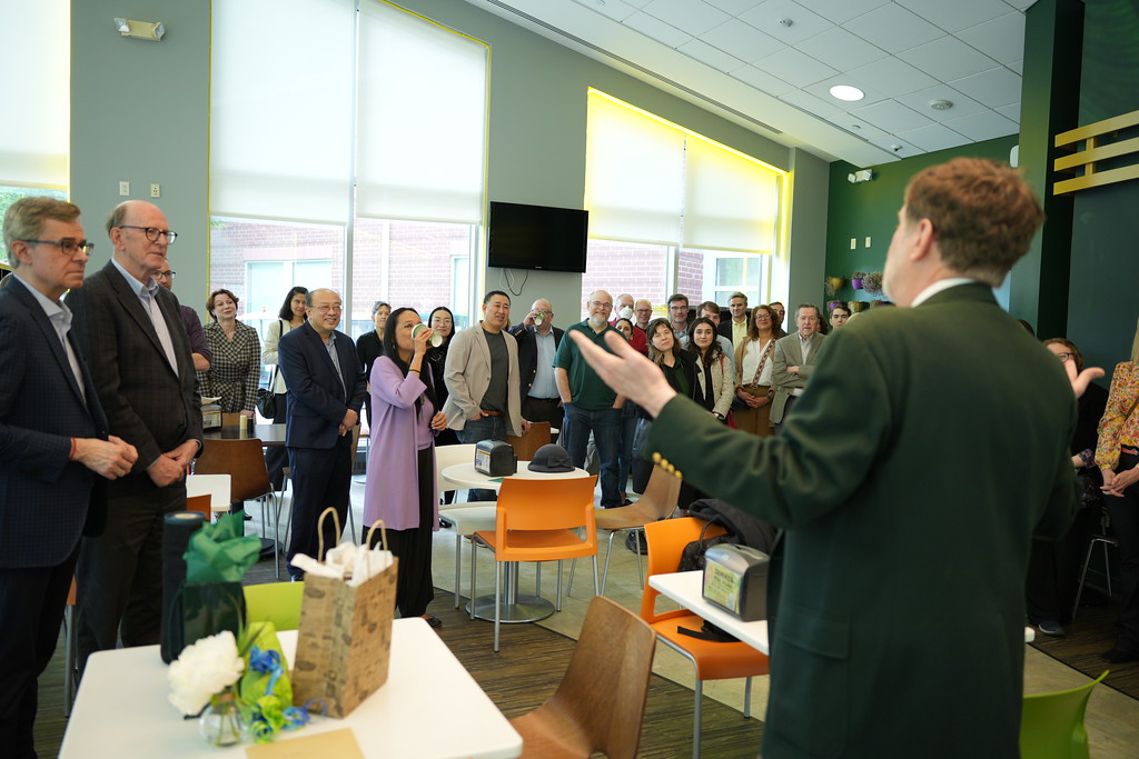 Members of the Schar School and wider @GeorgeMasonU community recently came together to celebrate the retirement of professor @Mark_N_Katz. Congratulations Mark, on an incredible career and thank you for your dedicated service to George Mason University and the Schar School!