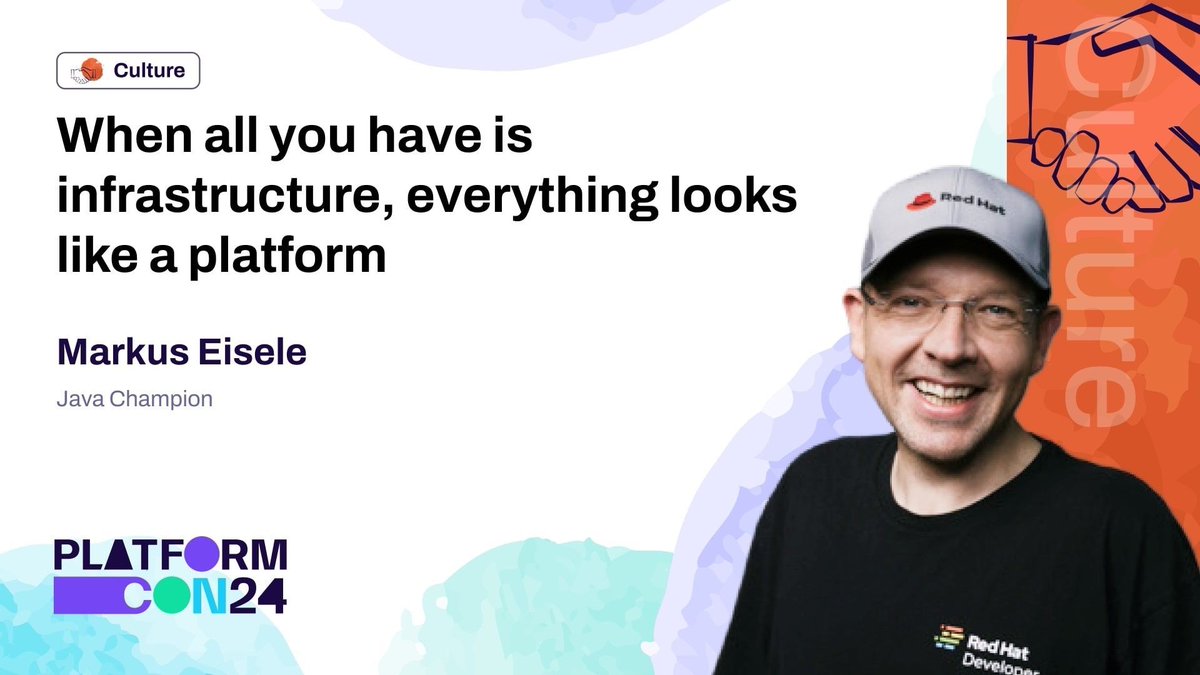 I'm super excited to be part of #platformCon this year! If you haven't registered yet, there's still time! 'When all you have is infrastructure, everything looks like a platform' bit.ly/44nUbC9