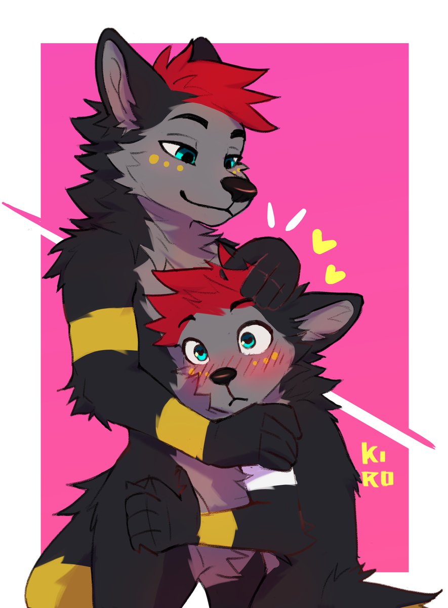 JTwusky's tweet photo. Has anyone ever gotten YCH's where you're both of the YCHs?

I have...😋

🎨: @fenneckiro https://t.co/m7akx9Ncdo