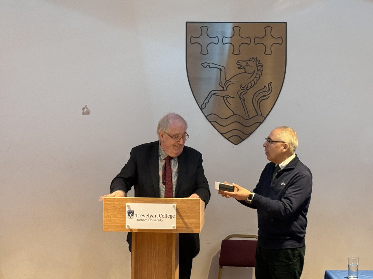 An absolute pleasure to have the great Prof Michael Cox deliver our 5th lecture in the Trevelyan College’s Global Dynamics lecture series, on the changing and world-shaping PRC-USA relations. Wish you were there to be blown away by the power of the lecture!