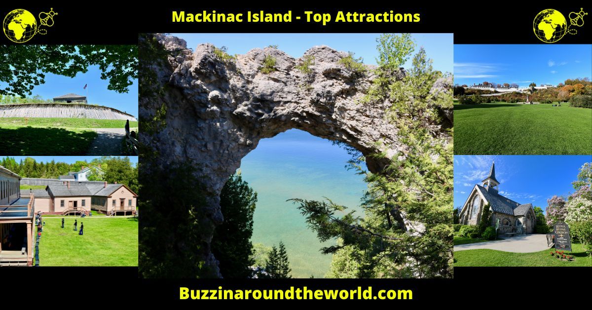 Updated for the 2024 Season - The Ultimate Guide To Mackinac Island's - Mackinac Island's Top Attractions - buff.ly/3wbksqW