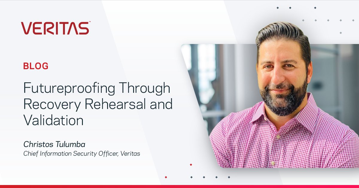 The rapid evolution of threats and increasing reliance on technology underscores the need for a proactive and prepared cybersecurity posture. Discover the vital role of rehearsing and validating cyber recovery strategies with CISO Christos Tulumba: vrt.as/4cQweaE