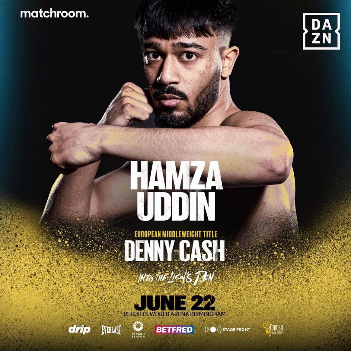 June 22nd - Alhamdulillah my much anticipated 2nd fight… in Birmingham!🏡 You thought my debut was fun…I’m gonna show my home crowd some real entertainment🔥 Message me for tickets cuz trust me, you don’t want to miss this one😈 @MatchroomBoxing @DAZNBoxing