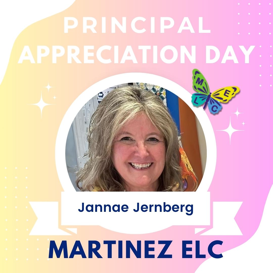 Today you celebrate our Marvelous Principal Ms. Jannae Jernberg. Thank you for being an amazing leader!