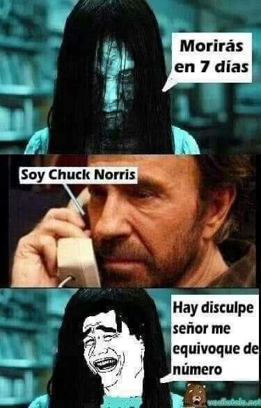 De verdad que los Memes de 
#ChuckNorris 
Me dan la vida 💪🏽❗ 
😂🤣😂🤣😂🤣