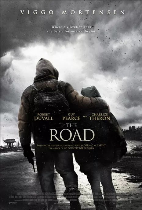 #NowWatching #FilmX 

#TheRoad (2009)

In a dangerous post-apocalyptic world, an ailing father defends his son as they slowly travel to the sea.
#ViggoMortensen #CharlizeTheron #KodiSmitMcPhee 

#FirstWatch