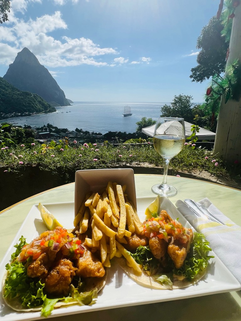 Unwind, indulge, and savor! 🍽️ Experience a tantalizing blend of delectable flavors and breathtaking vistas at our saltfish restaurant. 

#StLucia #TropicalParadise #GreenFig  #boutiquehotel #greenfigresort  #LetHerInspireYou #SaintLucia