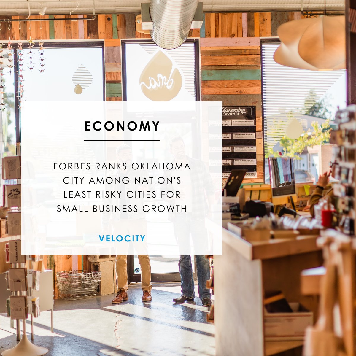 Curious about what sets Oklahoma City apart for small businesses? Forbes breaks down why our city ranks among the top for affordability & security. 💡💰 Explore the insights and discover why OKC is the perfect place to launch your entrepreneurial journey. bit.ly/3JIqrq8