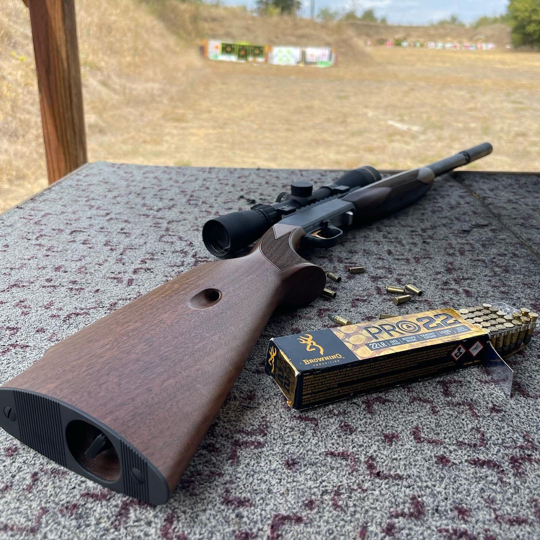 Want to ensure your trigger pull is perfect? Practice.

Browning PRO-22 rimfire ammo achieves superior accuracy from precision manufacturing techniques and rigorous quality controls.

📸: All Things Hunting

#BrowningAmmo #rangeday #TheBestThereIs