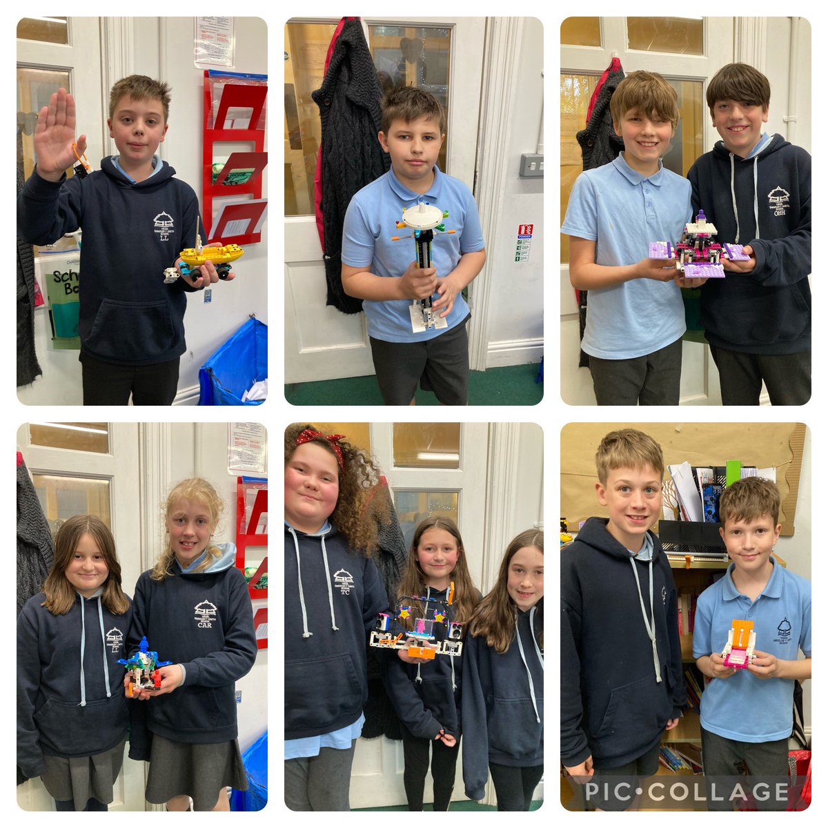 Mae 6C wedi dechrau ar eu gwaith Lego League heddiw. Gwaith arbennig gan bawb! 6C have started their work on this year’s Lego League @FLLUK #hergyg #challengegyg