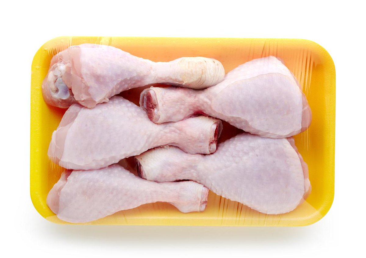 High levels of resistant E coli found in uncooked meat, raw dog food Uncooked chicken had the highest levels of antibiotic-resistant E coli, with similar levels found in chicken-based raw dog food. ow.ly/s1gT50RsVOz