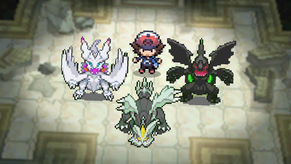 I've finally uploaded my shiny Zekrom, Reshiram and Kyurem in Generation 5. Please feel free to check it out - video link is in the replies. :)