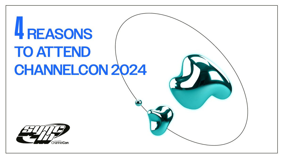 Here are 4 reasons why you can't miss #ChannelCon 2024! 🌟

1️⃣ Elevate your business strategies  2️⃣ Boost cybersecurity to protect your business  3️⃣ Network with peers  4️⃣ Build key relationships with vendors & distributors 

See you there! 🔗 s.comptia.org/43K8Ffk