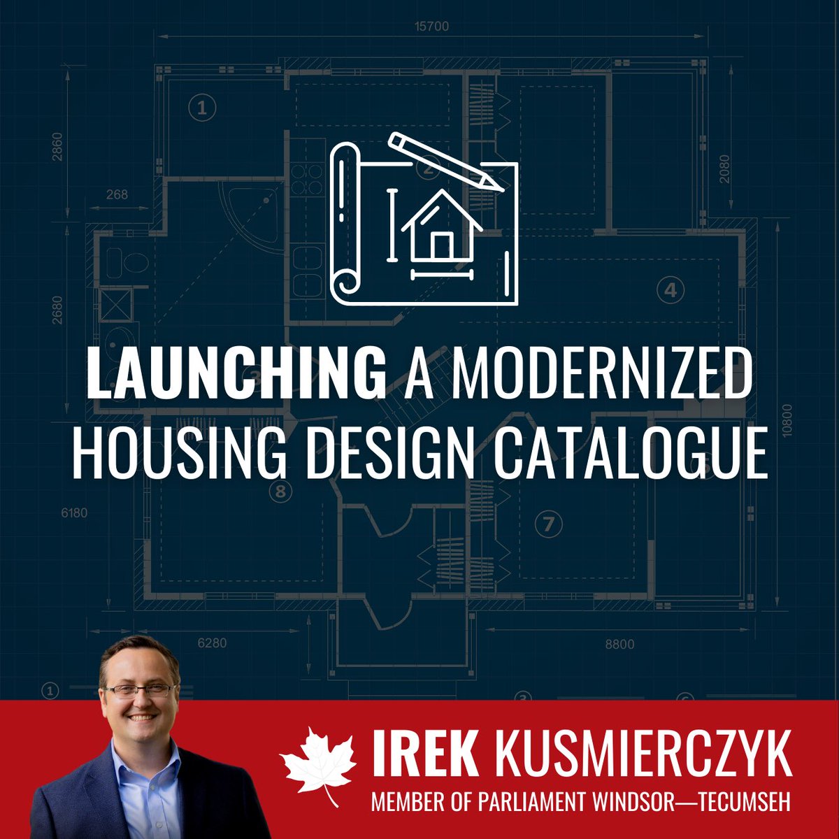 We are launching a modernized housing design catalogue to get more homes built faster 🏡

This will standardize up to 50 cost-effective and liveable home blueprints that will streamline and accelerate construction timelines!

Learn more:
infrastructure.gc.ca/housing-logeme…