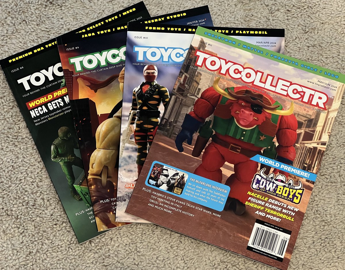 Do you miss toy magazines? There's no reason to! Subscribe now! ---> ow.ly/1yCT50IJNbJ