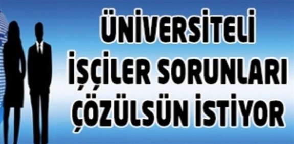 @isikhanvedat Türkiye yüzyılnda artik sesimizi duyun
#Üniversiteliİşçiler
#StatüDeğişikliği istiyoruz. Diplomalarımızın hakkını alıp kariyer yapalım istiyoruz. bir değişiklikte (memuriyete geçişte) tediye ve ikramiyelerimiz kesilecek, kamu tasarruf edecek. Bu yüzden #StatüDeğişikliği istiyoruz