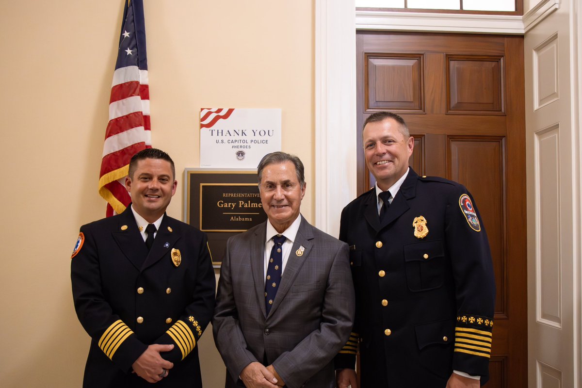 It’s always a pleasure to meet with the Alabama Association of Fire Chiefs. I’m thankful for their bravery and dedication towards keeping our communities across Alabama safe.