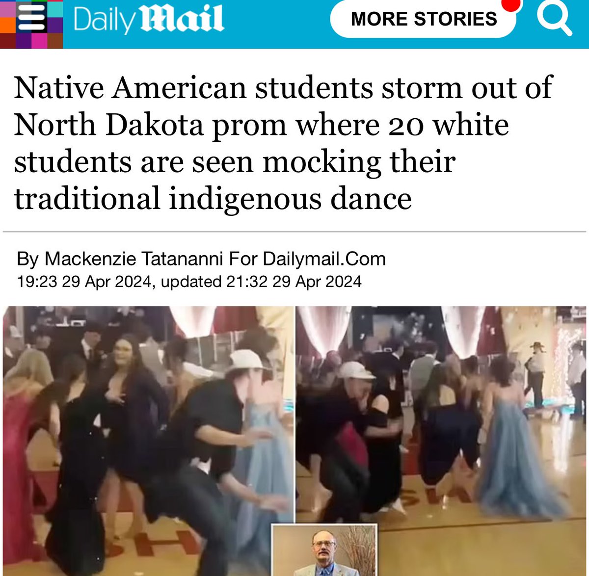 It’s very telling that schools near Native communities always seem to have spontaneous mass racism events.