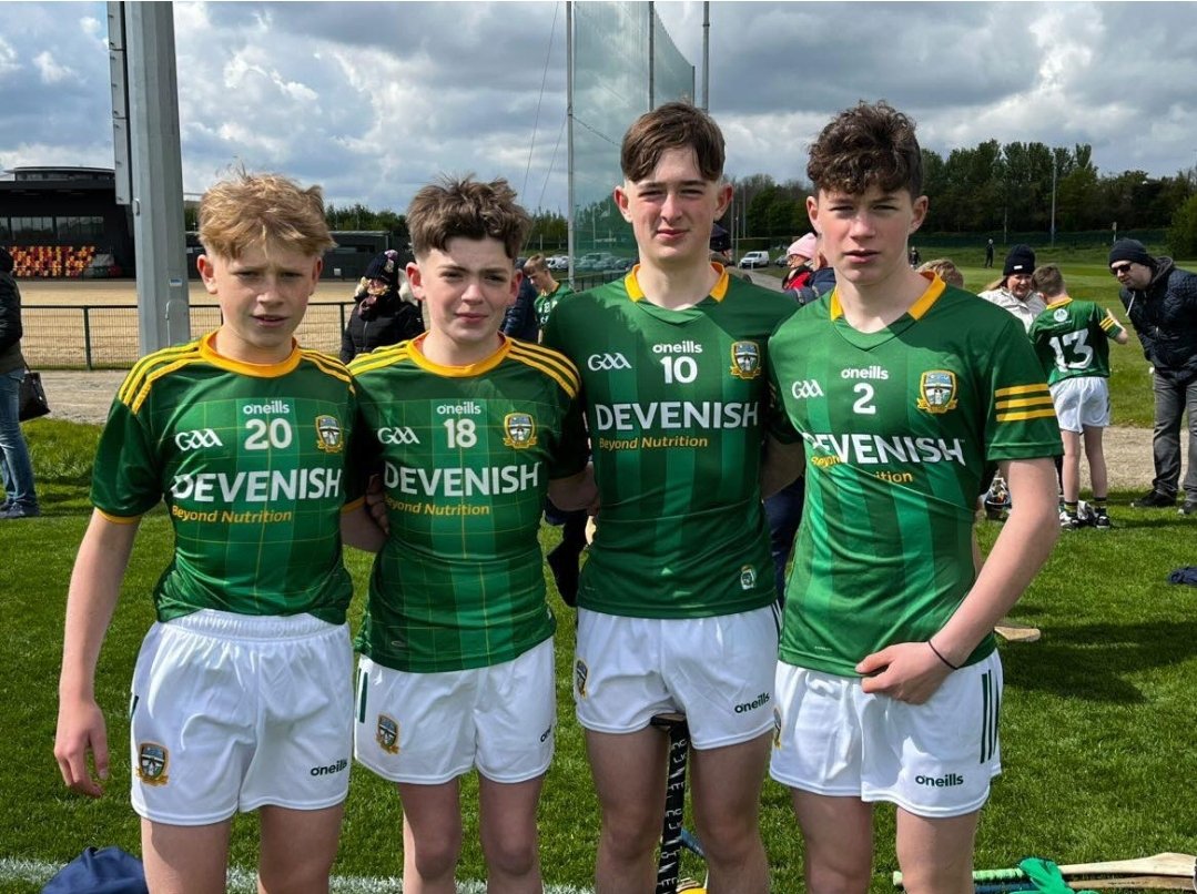 📢🙌 Comhghairdeas le Tadhg ó Bhliain 2 agus é ag imirt faoi 14 le Contae na Mí! Bhí neart cluichí dúshlánach ann, ach bhí tallann den chéad scoth léirithe aige🏑👏 @ddletb @MeathGAA