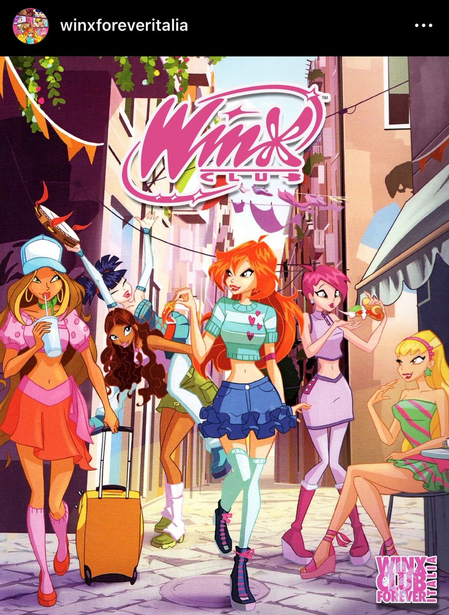 the new exclusive winx club illustration from the naples comic con event (via winxforeveritalia) is so pretty, imagine this as future comic cover art with the new winx comics/graphic novels they’re releasing this year!