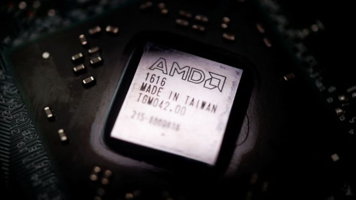 Chipmaker AMD beats first-quarter revenue estimates cna.asia/49YqIQI