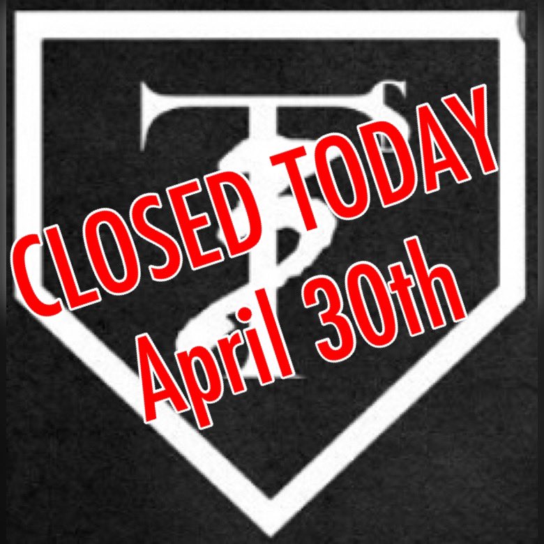 Due to the severe weather 3T’s is CLOSED today! #stayhomestaysafe #3tsfam