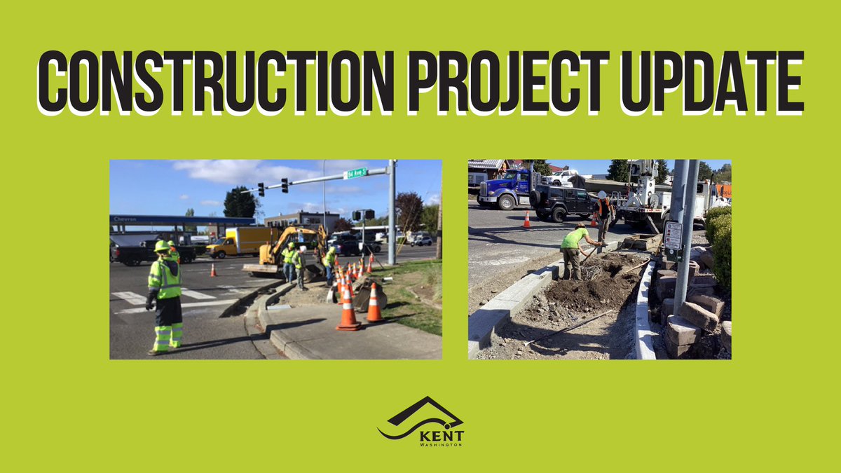 Work continues on 84th Ave S as a part of the East Valley Highway preservation project, with new ADA ramp improvements and pedestrian crossing hardware installations underway. #KentPublicWorks