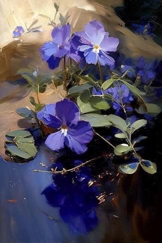 Wild Periwinkle 🎨
Artist Vivienne DuPont