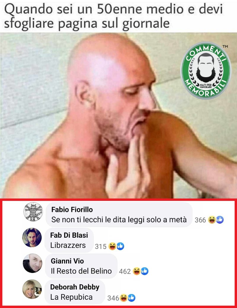 La scienza deve ancora spiegarci il perché. #realisticherappresentazioni #commentimemorabili #regolenonscritte