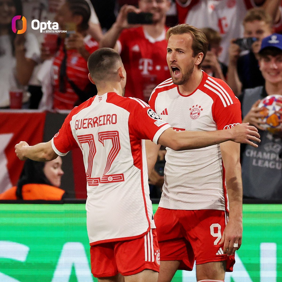 8 - Şampiyonlar Ligi’nde bu sezon Bayern Münih formasıyla sekiz gol atan Harry Kane, turnuva kariyerinde rakip fileleri en fazla havalandırdığı sezona ulaştı. Form.