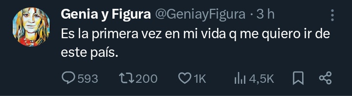 Yo NO QUERIA IRME xq amo mi país, pero tenía las valijas listas si ganaba Massa. Ahora q su modelo empobrecedor no siguió: Si tener el peso estable, la inflación y el riesgo país disminuyendo no t bastan, ANDATE,xq no amas Argentina,amas tu partido político vetusto e improductivo