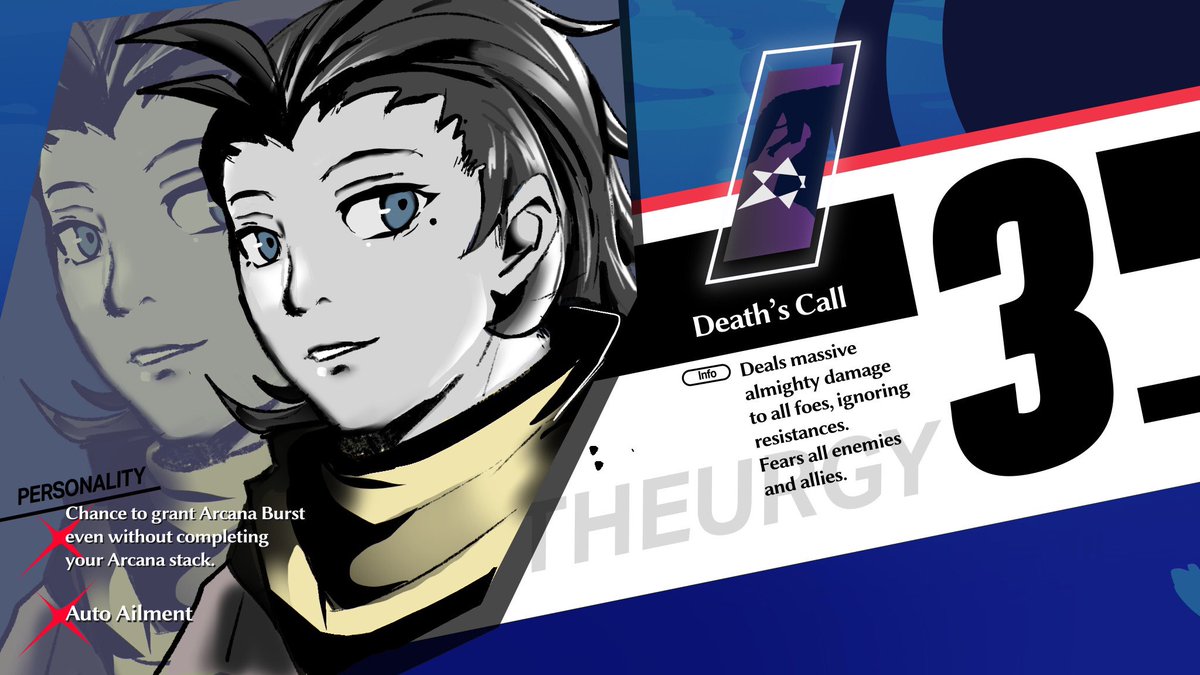 what if ryoji theurgy.. haha jk... unless

Theurgy condition: When Ryoji sees his friends suffer a lethal blow, he feels determined to take action.

#p3re #p3spoilers #persona3reload 
#ryojimochizuki