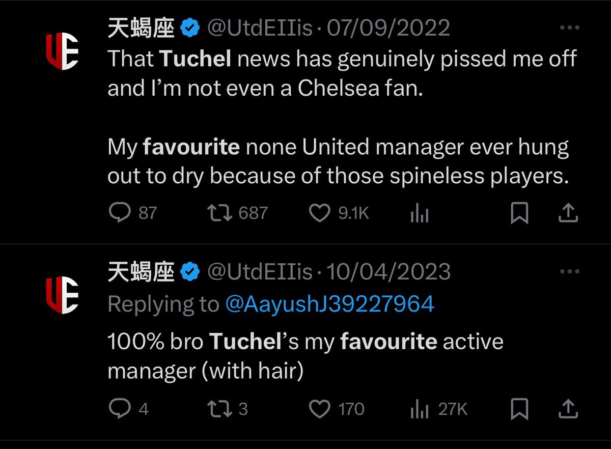 Late? I’ve been on the Tuchel train for ages mate.