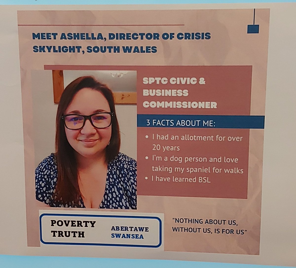 AshellaMari's tweet photo. Delighted to have been invited to be part of the influential @SwanseaCVS #SwanseaPovertyTruth Commission over the last 18 months as a Commissioner @crisiswales. Hearing the impact of the work this evening was inspiring. Congratulations to all involved! https://t.co/NeYB88j8UG