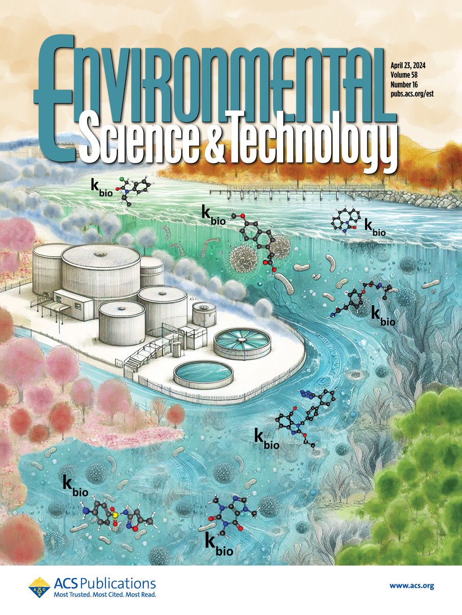In this week’s cover issue, scientists at @AcesSthlmUni & @Stockholm_Uni assessed the seasonality of the #biodegradation rates of 96 compounds in 4 river sections and demonstrated a significant #seasonalvariation. Read this #OpenAccess article in ES&T: go.acs.org/99m