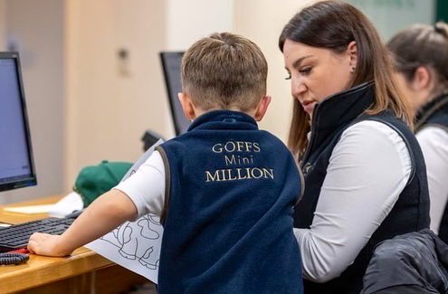 With entries for the Goffs Two Million Series closing at 12 noon tomorrow, a throwback to my ‘Mini Million’ joining me in the Sales Office seemed quite fitting. 
#GoffsMillion #GoffsGrad 
@goffs1866