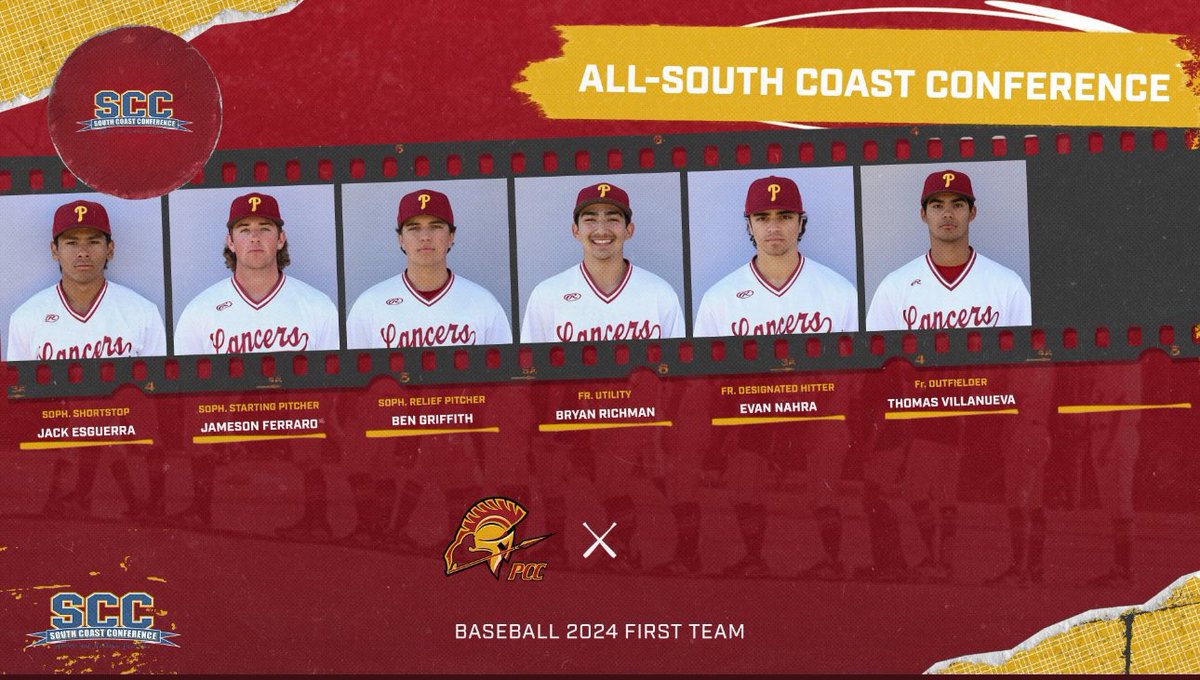 Lancers Tie a School Record with 6 First Team All South Coast Conference Selections @PCCAthletics @PCCLancer @210PrepSports