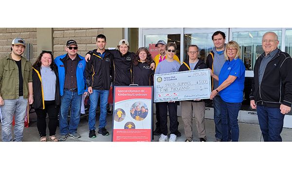 Rotary supports local Special Olympics athletes
We were super happy to make this $5,000 donation April 27 to the local Special Olympics BC – Kimberley/Cranbrook athletes!  buff.ly/4aTQYgr