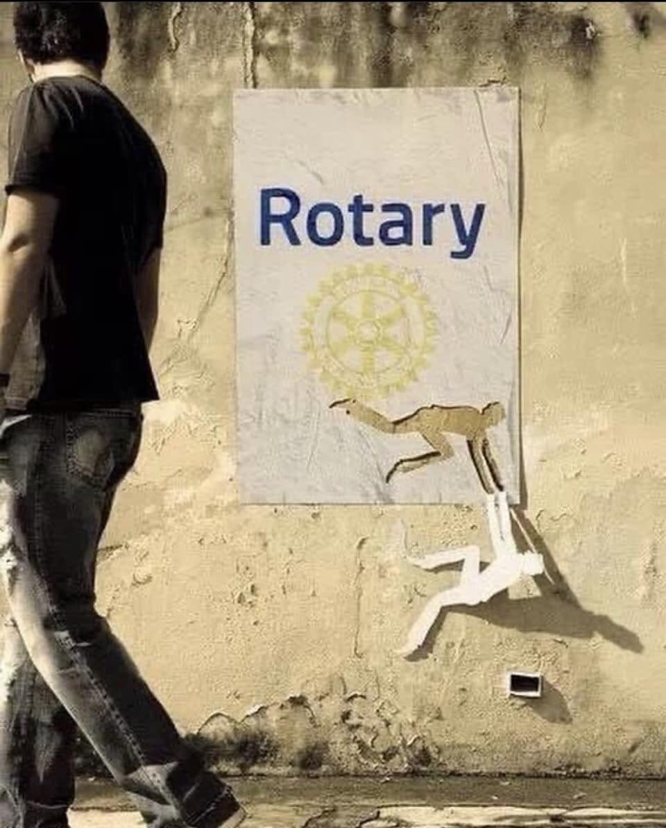 Helping one another is at the heart of what we do at Rotary. Sometimes a simple hand out can make all the difference. We're here to support and help those in need. #Rotary