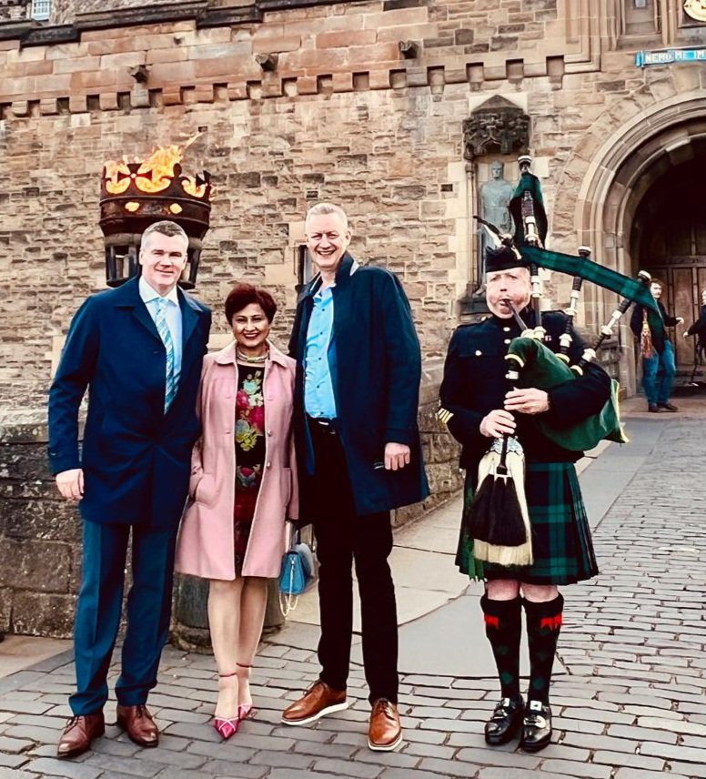 This is how we run an investor networking event in Scotland :) #eie24 #scotland #edinburgh #edinburghcastle