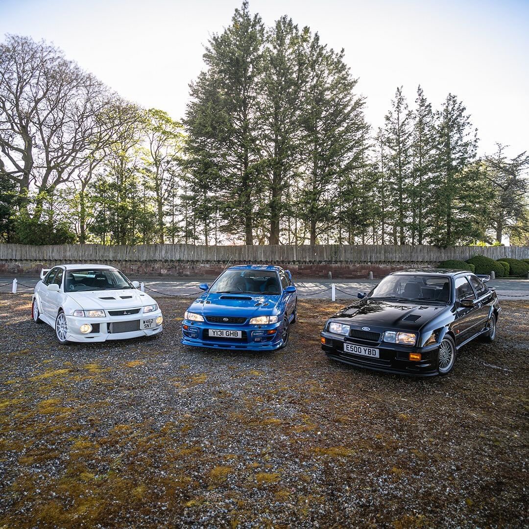 An eclectic motorsport inspired line up from @IconicAuc that’s pretty much almost the dream 3 car garage! 😍 But which one would be your favourite? ⁠ This exceptional trio of modern classics are going up for auction at @supercarfest, 18th May. ⁠ ⁠