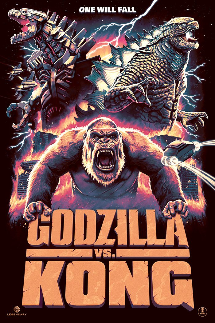 Godzilla vs. Kong by Tom Walker