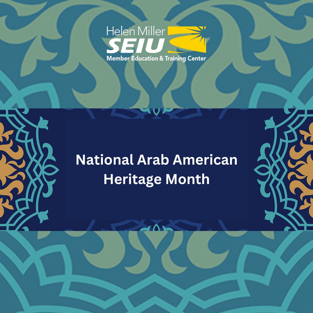 Happy National Arab American Heritage Month! #ArabAmericanHeritageMonth #CelebrateDiversity