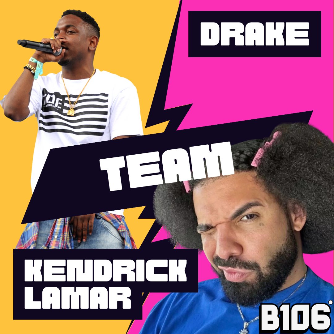 Alright with the ongoing beef between #Drake and #kendricklamar, we gotta know who y'all defending?