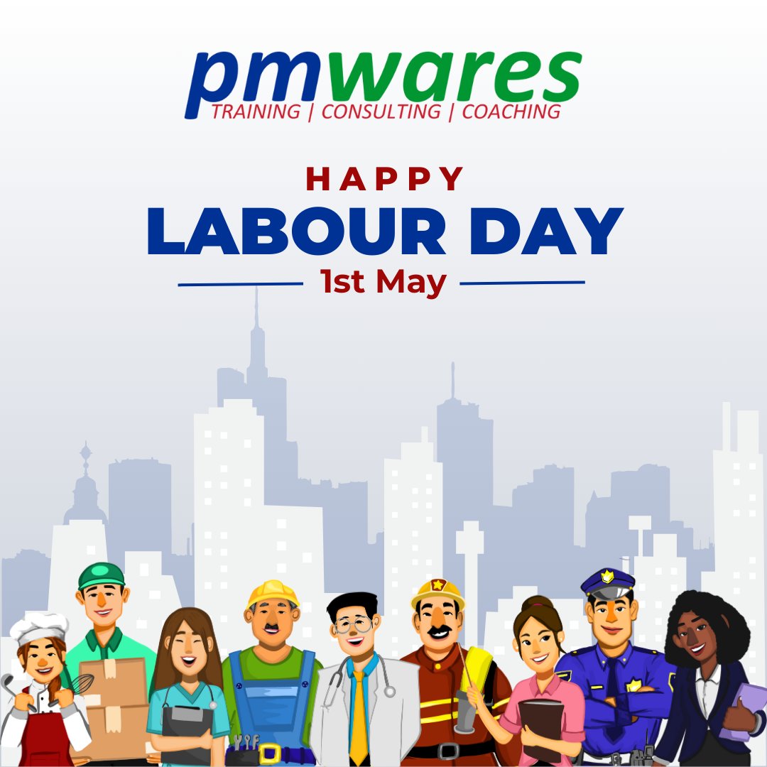 Take a moment to appreciate the efforts of those who work tirelessly to make a difference. Happy Labour Day!
.
.
.
#projectmanagement #onlinetraining #professionaldevelopment #PMPcertification #projectmanagementtraining #professionalgrowth  #leadershipskills #ProjectExecution