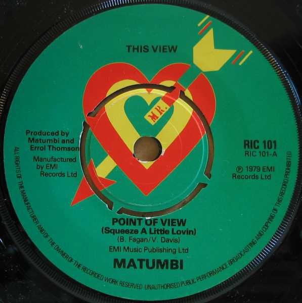 Matumbi: Point of View (Squeeze a Little Lovin) (1979) youtu.be/VgJn7HeADHQ?si… #RegularReggaeBit #Dub #RootsRockRebels @GCPunkNewWave @NewWaveAndPunk @DavidRodigan @DubMaestro1 @NDB66 @Dub_Cadet @philjbrett @NDB66 @Dub_Cadet