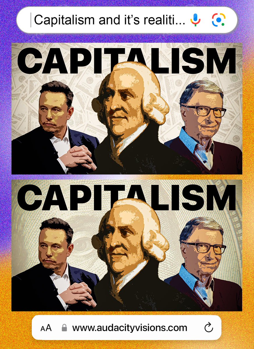 "Capitalism and it's realities"

Which one is better?