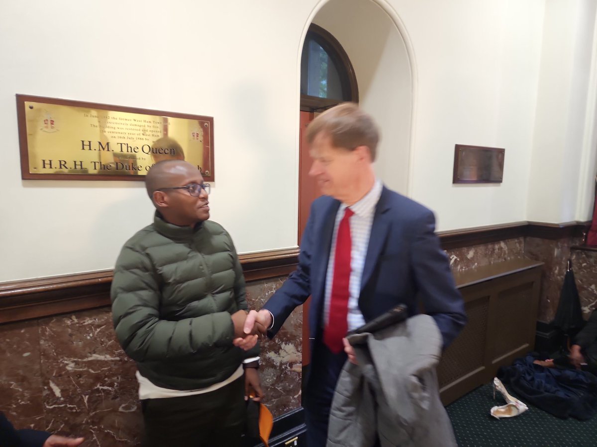 Interaction with Rt.Hon Sir Stephen Timms Labour MP for East Ham for 30 years. With synergised mobilization,Diaspora can come back to the fold @mkainerugaba @adoniaayebare @NRMOnline @Pl_uganda